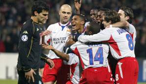 WERDER BREMEN: 2:7 gegen Olympique Lyon (am 8. März 2005, Achtelfinale)