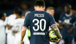 Superstar Lionel Messi fällt am Mittwoch (21.00 Uhr/DAZN) aufgrund von Oberschenkelproblemen und Knieschmerzen aus.