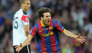 Lionel Messi führte den FC Barcelona 2011 zum Champions-League-Titel.