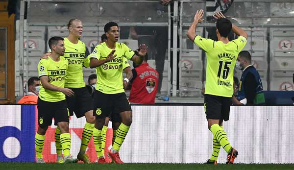 Borussia Dortmund gewann das Hinspiel gegen Besiktas mit 2:1.