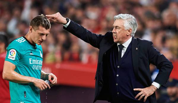 Toni Kroos war nach seiner Auswechslung in der Champions League frustriert - hegt aber keine negativen Gefühle gegen Carlo Ancelotti.