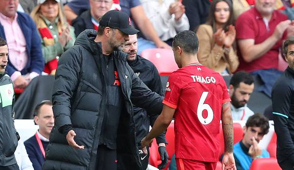 Der FC Liverpool bangte vor dem Finale der Champions League um Thiago. Der Mittelfeldmann ist jedoch noch rechtzeitig fit geworden.