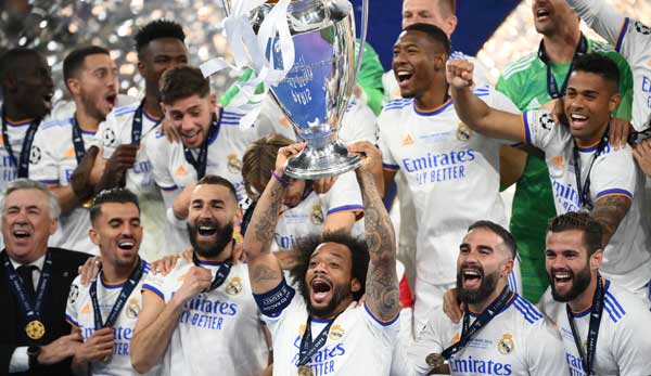 Real Madrid gewann in der Saison 2021/22 die Champions League zum 14. Mal.