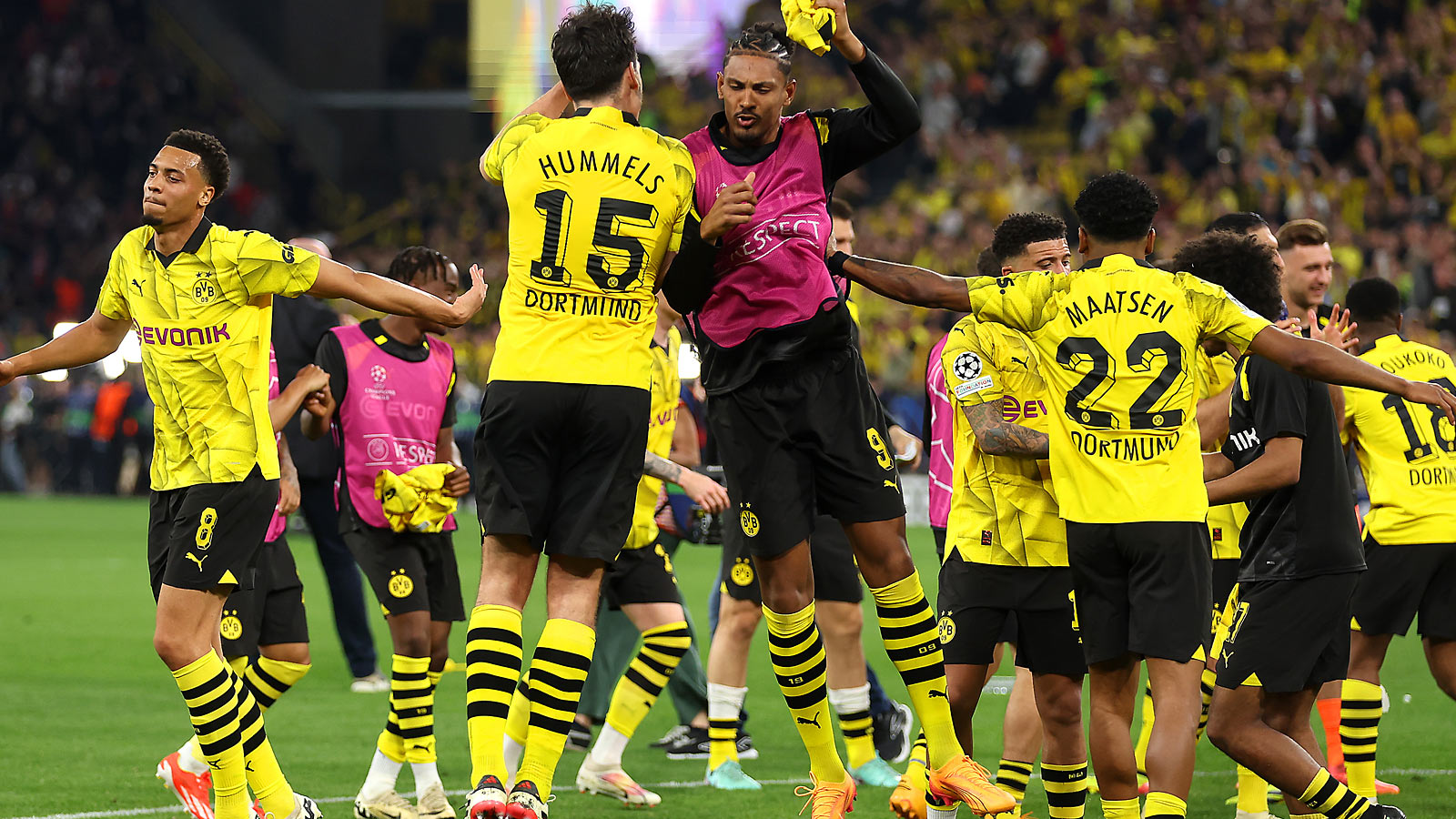 “We want to go to Wembley!”  Victory against PSG!  BVB shows its CL face