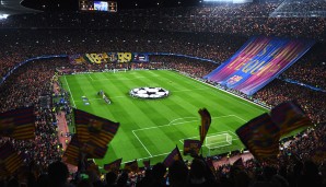 Ganz Barcelona lechzt nach dem Wunder gegen PSG. Das Camp Nou ist natürlich ausverkauft, die Stimmung schon vor dem Anpfiff auf dem Sidepunkt.