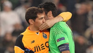 Torwartlegenden unter sich! Iker Casillas bestritt sein 175. Spiel in einem europäischen Wettbewerb - Rekord!