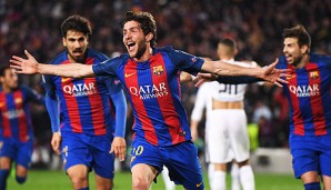 Sergi Roberto schoss das entscheidende Tor für Barcelona