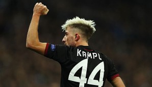 Kevin Kampl erzielte das entscheidende 1:0 für Bayer Leverkusen