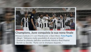 La Repubblica rechnet uns vor, dass Juventus sein neunten Finale erreicht. Wunderbar, dann sparen wir uns schon mal diese Recherche