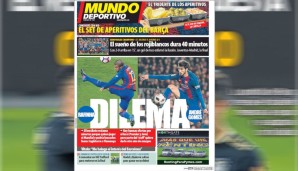 Bei der Mundo Deportivo ist das Madrid-Duell auch nur Nebensache: "Der Traum von Atletico geht 40 Minuten"