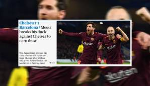 Auch der Guardian thematisiert den gebrochenen Fluch von Messi.