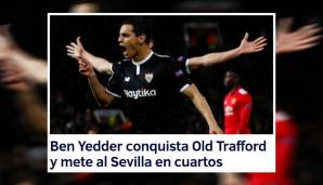 Laut Mundo Deportivo schreibt Sevilla im Old Trafford Geschichte.