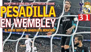 Real Madrid erlebte im Wembley gegen Tottenham Hotspur ein wahres Debakel