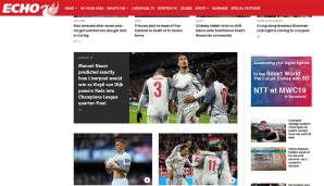 LIVERPOOL ECHO: Bei der Hauszeitung aus Liverpool bekommt Manuel Neuer sein Fett weg. Er "ebnet" Liverpools Weg in das Viertelfinale.