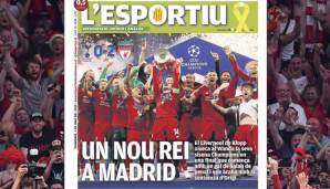 L'Esportiu kommt aus Katalonien und formuliert mit großem Genuss die Schlagzeile: "Madrid hat einen neuen König!" Aber nun der Reihe nach ...