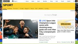 BBC: Die Spurs ziehen dank umwerfenden Toren in das Halbfinale ein. Liverpool kommt gleich mit.