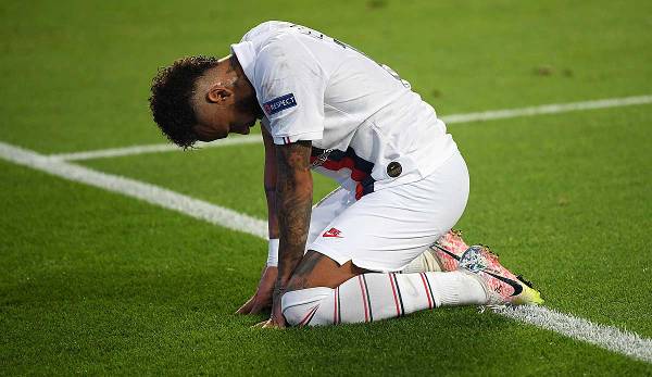 Erleichtert und erschöpft: PSG-Star Neymar nach dem verrückten Last-Minute-Comeback von PSG gegen Atalanta