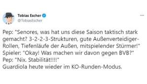 Tobias Escher (Taktikexperte) über die Leistung von Manchester City gegen den BVB.