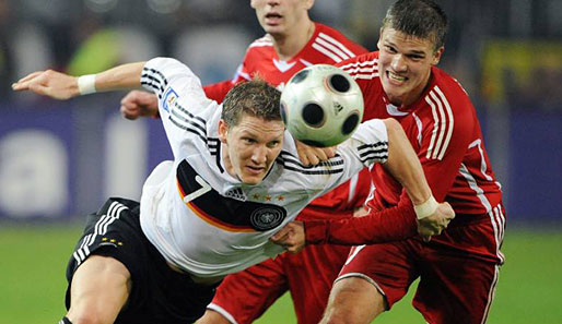 Bastian Schweinsteiger bestreitet gegen England sein 62. Länderspiel