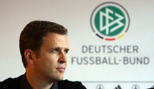 Oliver Bierhoff, Teammanager der deutschen Nationalmannschaft, übte Selbstkritik