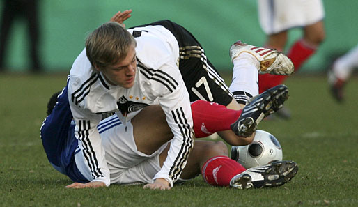 Felix Kroos erzielte gegen Frankreich das zwischenzeitliche 2:3 für die deutsche U 18