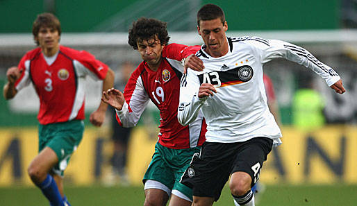 Sandro Wagners Treffer reichte den deutschen Junioren gegen Weißrussland nicht nicht