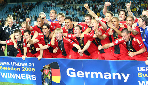 Die deutsche U 21 wurde beim Turnier in Schweden Europameister