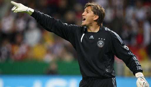 Rene Adler bstritt 6 Länderspiele für den DFB und stand auch im Hinspiel gegen Russland im Tor