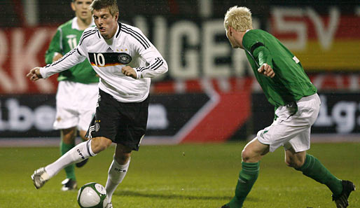 Toni Kroos gehört zu den Führungsspielern der U-21-Auswahl