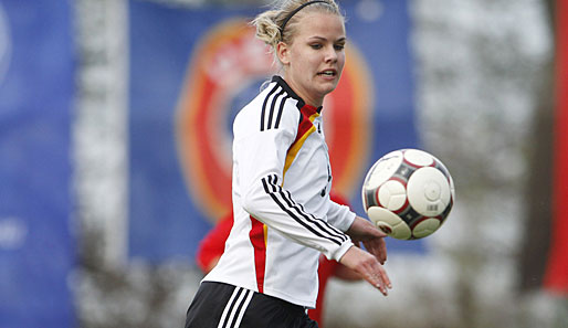 Lena Petermann traf gegen Norwegen doppelt
