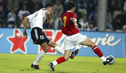 Beim letzten Aufeinandertreffen 2004 siegte Deutschland in Freiburg mit 7:0