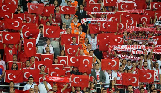 Beim Heimspiel Deutschlands gegen die Türkei in Berlin werden viele türkische Fans erwartet