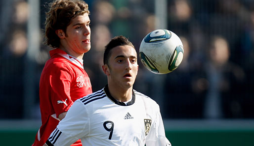 Die deutsche U 17 hat sich mit dem Sieg gegen die Schweiz für die EM-Endrunde qualifiziert