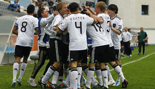 Die deutsche U-17-Nationalmannschaft steht nach 2009 wieder im Finale der Europameisterschaft