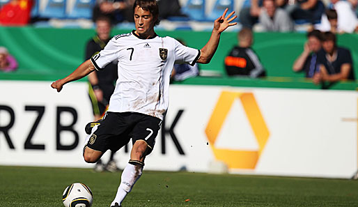 Neu-Dortmunder Moritz Leitner traf dreimal beim 5:0-Sieg gegen Mazedonien