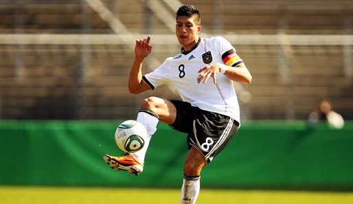 Emre Can spielt für den FC Bayern München und ist Kapitän der deutschen U-17-Nationalmannschaft