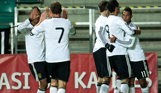 Die deutsche U-17-Nationalmannschaft ist erfolgreich in die EM-Qualifikation gestartet