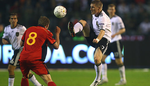 Das Hinspiel in Belgien gewann Deutschland mit 1:0