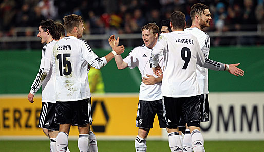 Mit einem 1:0 gegen Griechenland qualifiziert sich die Deutschlands U-21 für die EM-Quali-Play-offs