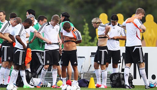 Die deutsche Nationalmannschaft bereitet sich aktuell in Südfrankreich auf die EM vor