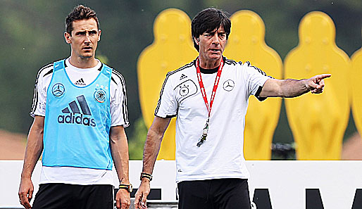 Das Spiel gegen die Schweiz ist ein erster Gradmesser für die Fitness von Miroslav Klose