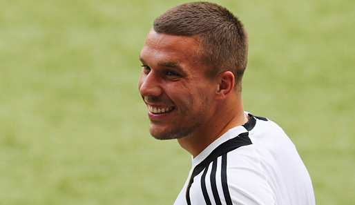 Lukas Podolski debütierte 2004 unter Rudi Völler für die deutsche Nationalmannschaft
