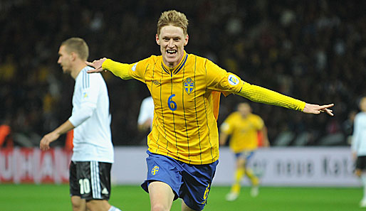 Rasmus Elm erzielte in der Nachspielzeit das 4:4 für Schweden