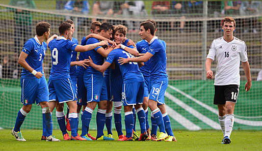 Die deutsche U-17-Auswahl verlor auch ihr zweites Spiel beim Vier-Nationen-Turnier gegen Italien