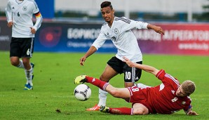 Hany Mukhtar ist für die deutsche U19 in Weißrussland im Einsatz