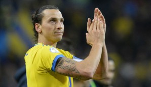 Zlatan Ibrahimovic erzielte das Siegtor der Tre Kronor gegen Österreich