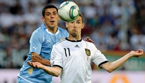 2011 spielten Deutschland und Uruguay zuletzt in einem Testspiel gegeneinander