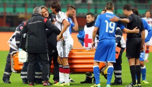 Sami Khedira musste gegen Italien verletzt ausgewechselt werden