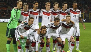 Die Nationalmannschaft um Kapitän Philipp Lahm will in Brasilien endlich den WM-Titel holen
