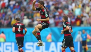 Thomas Müller hat schon neun Tore bei WM-Endrunden erzielt